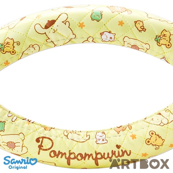 Sanrio Pompompurin Steering Wheel Cover - Picture 2 of 4